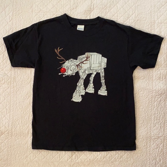 Star Wars Rudolph Holiday AT-AT Walker T-Shirt